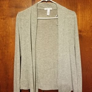 Grey cardigan